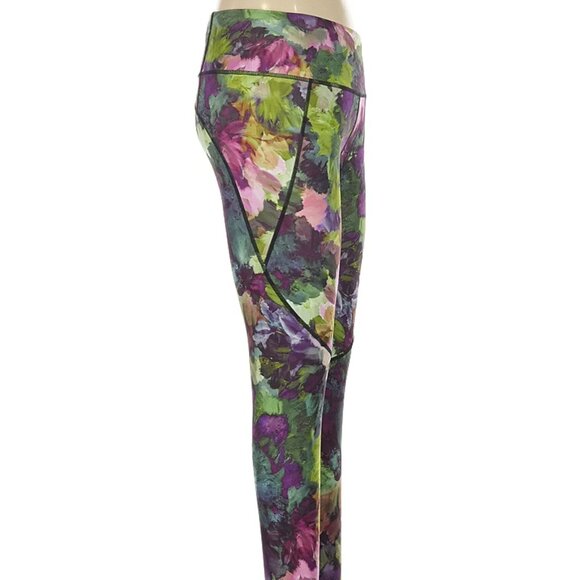 Excellent Condition! Sweaty Betty watercolor yoga pants, size 6 - Picture 5 of 6